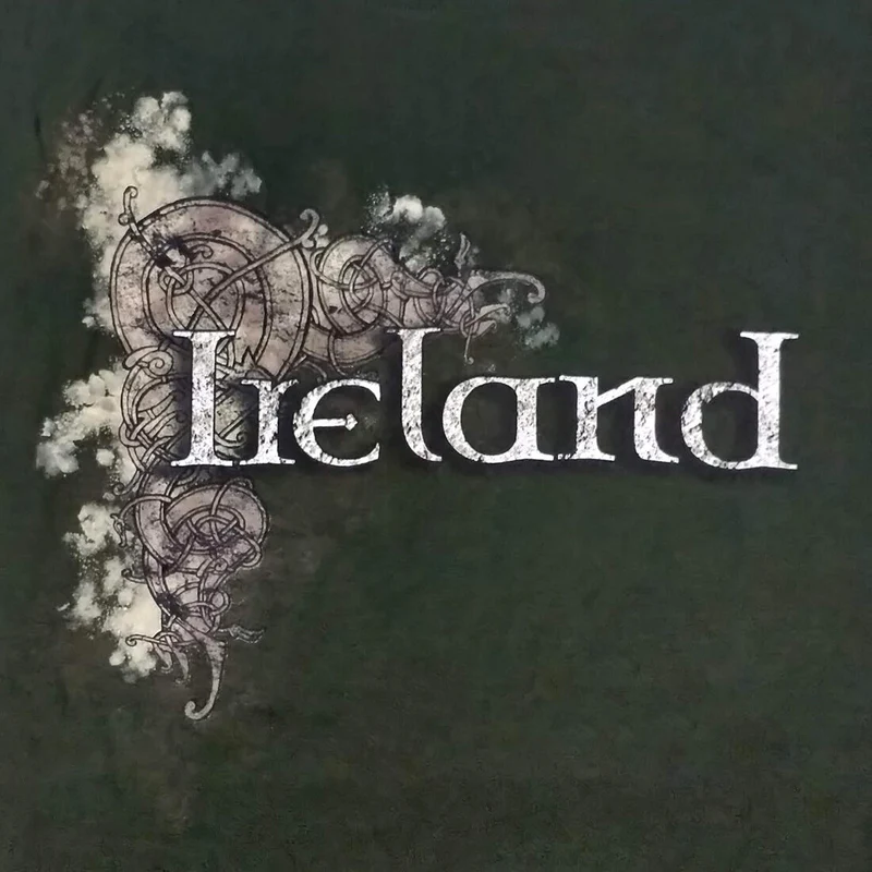 Mens Ireland Celtic Design T-Shirt