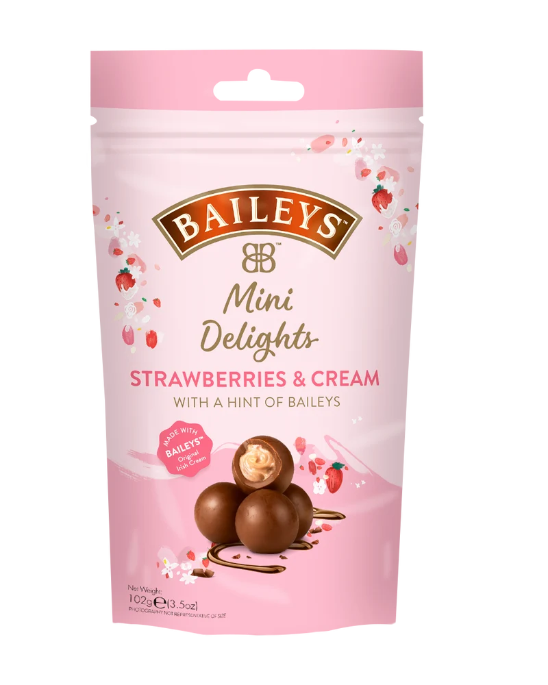 Baileys Chocolates Mini Delights Strawberry & Cream Pouch