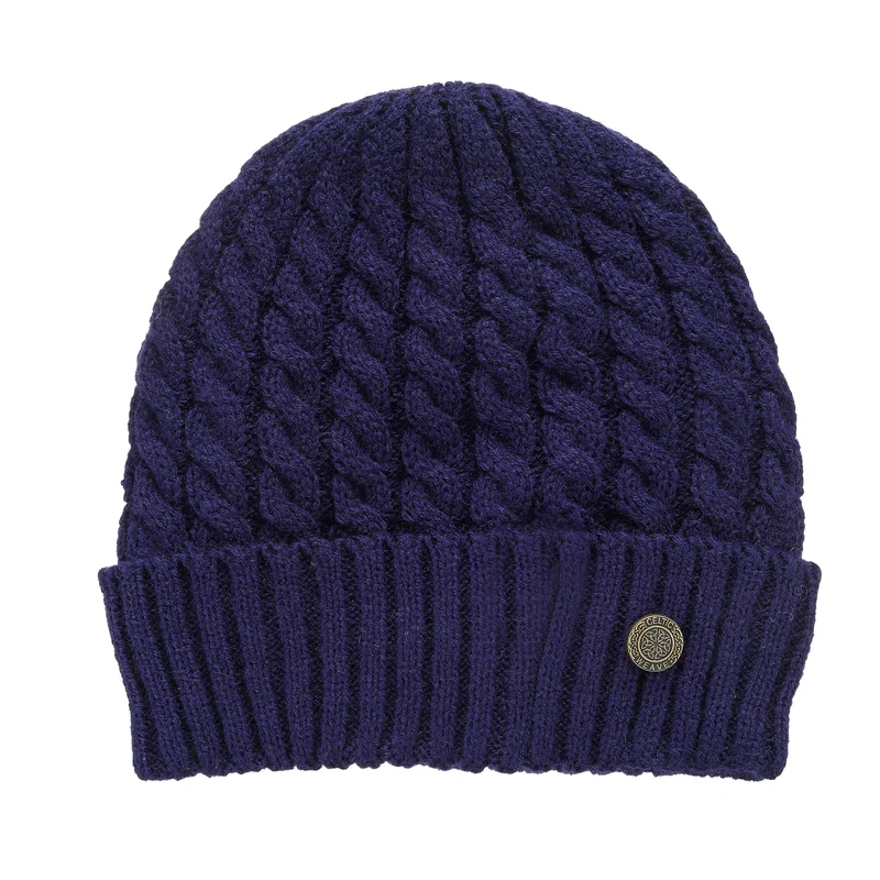 Woollen Lined Beanie Blue