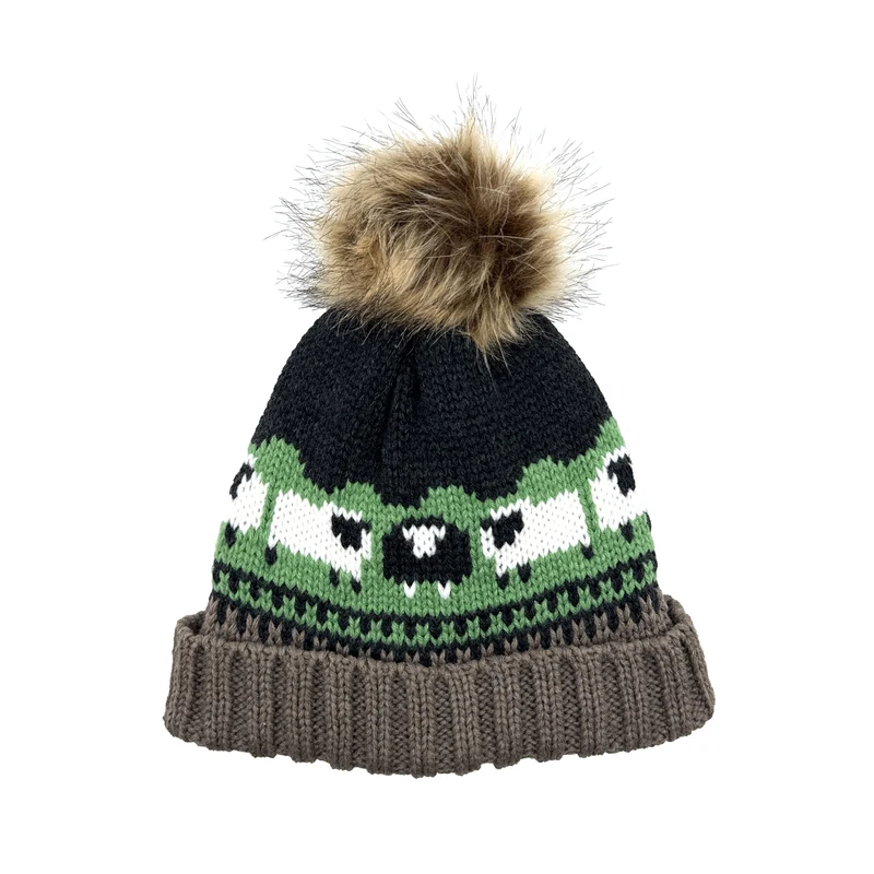 Sheep Pom Pom Hat Mushroom