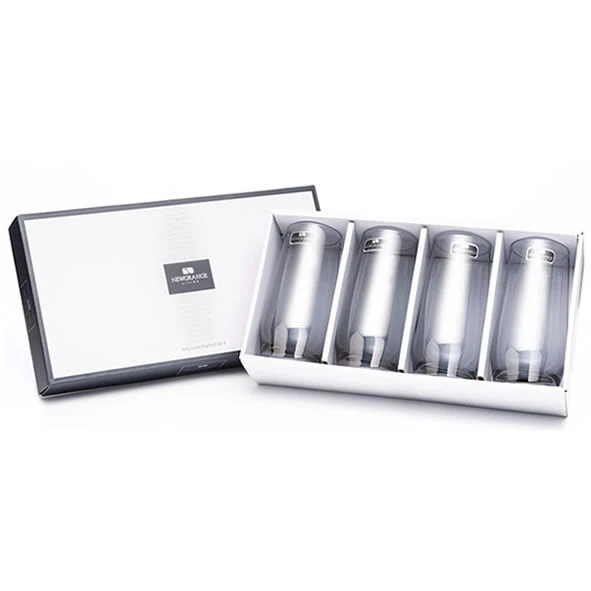 Grey Lustre Hi-balls Glasses Set Of 4