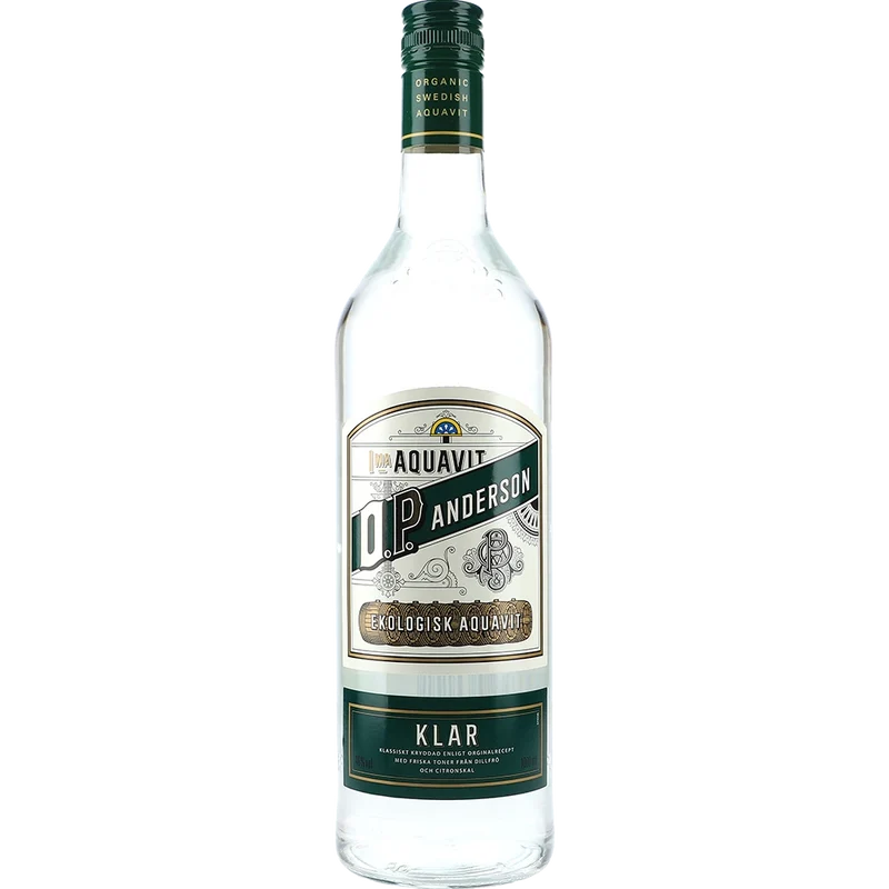 O.P. Anderson Ekologisk Aquavit 40 % 1L FL