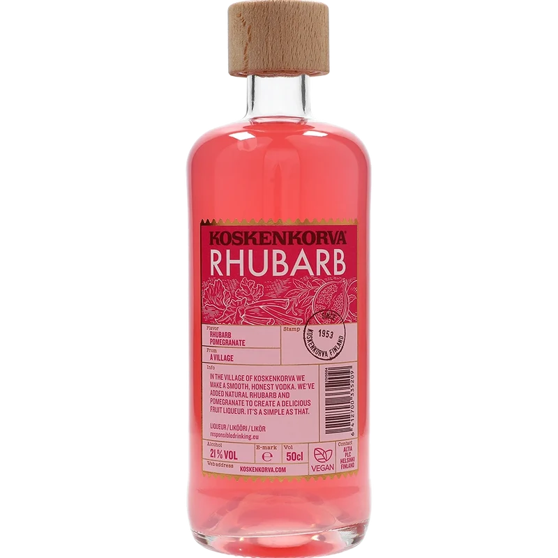 Koskenkorva Rhubarb 21 % 0,5L FL