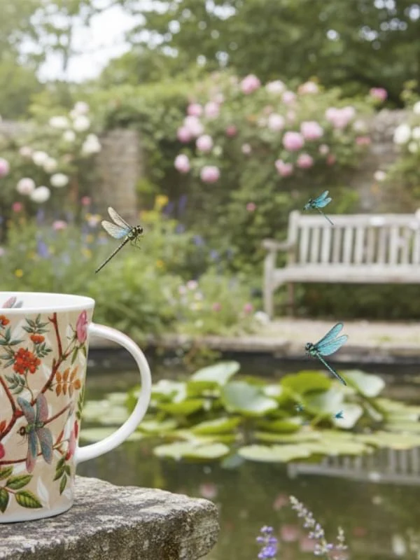 Dunoon Lomo Kensho Dragonfly Mug