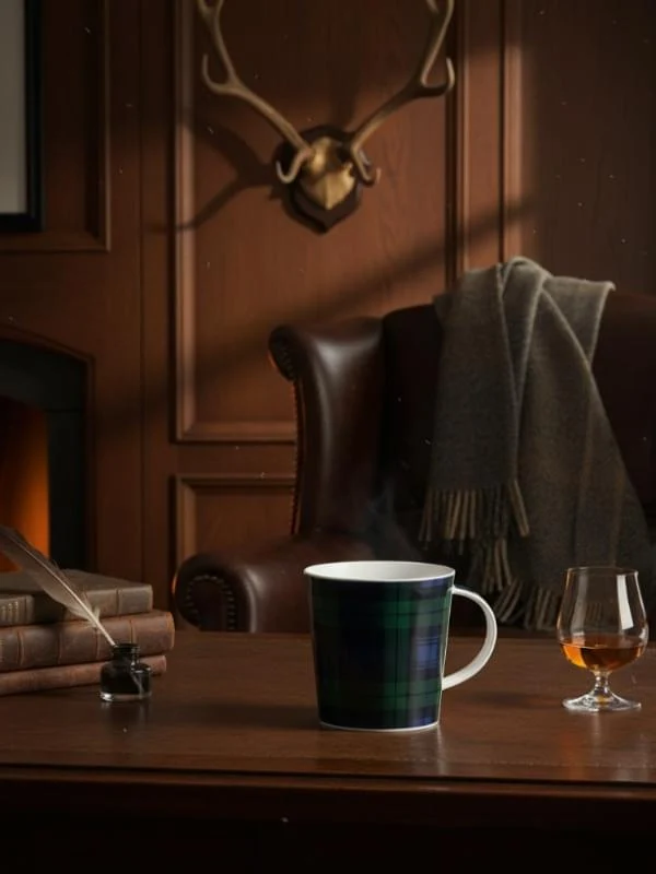 Dunoon Cairngorm Black Watch Mug