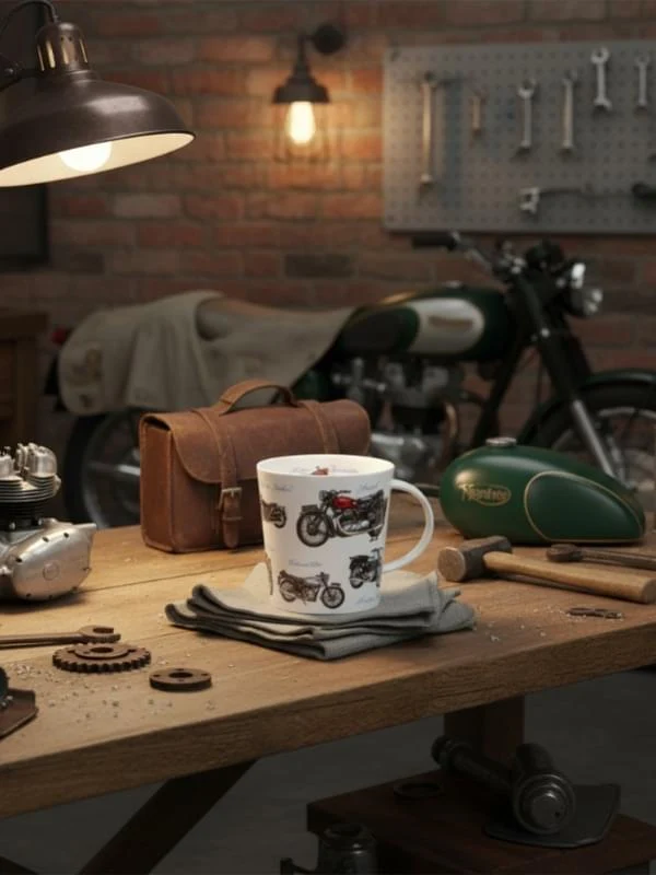 Dunoon Cairngorm Classic Collection Moterbikes Mug