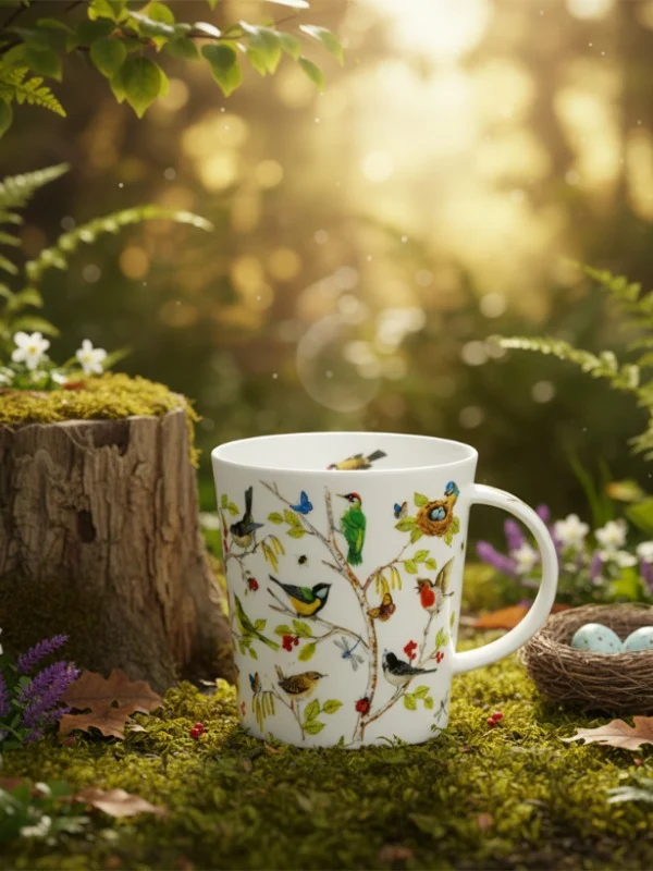 Dunoon Lomo Secret Wood W/Pecker Mug