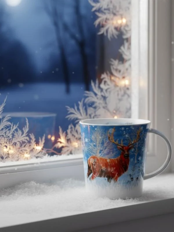 Dunoon Cair Moonlight Deer Mug