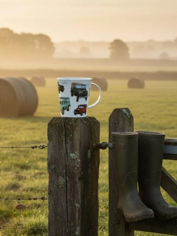 Dunoon Cair Classic Coll Landrovers Mug