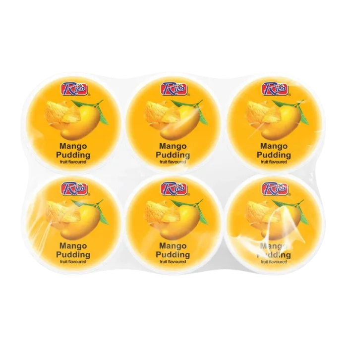 RICO Nata de Coco Mango 390G Mango Pudding mit Kokosgelee