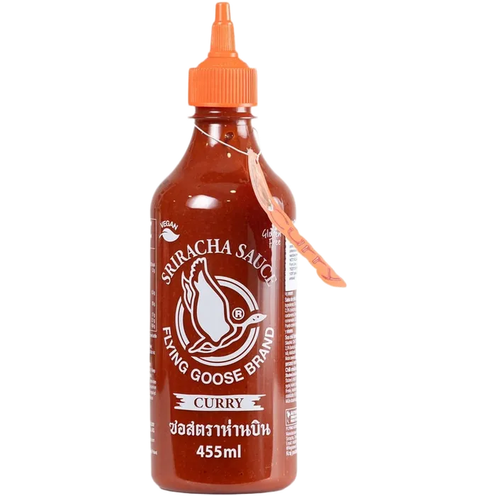 FLYING GOOSE Sriracha Curry 455ML Thailändische Curry Chilisauce