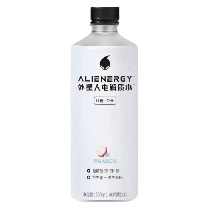 GENKI FOREST ALIENERGY Lychee Isotonic 500ML Isotonisches Litschi Getränk