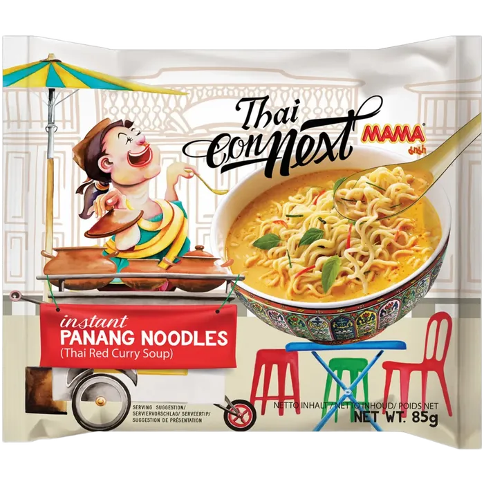 MAMA Thai Connext Panang Instant Nudeln 85G Thai Style Red Curry