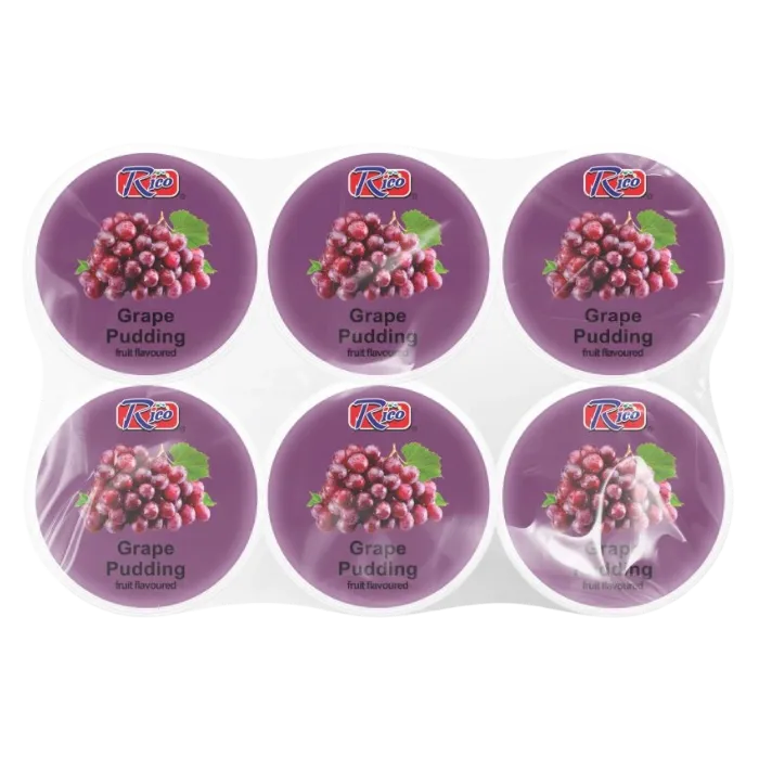 RICO Nata de Coco Grape 390G Traubenpudding mit Kokosgelee