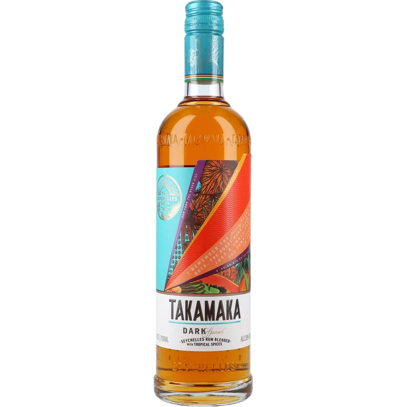 Takamaka Dark Spiced 38 % 0,7L FL