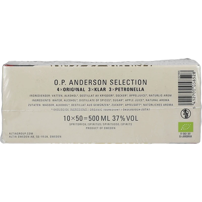 O.P. Anderson Selection 37 % 10X0,05L P