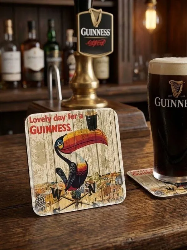 Guinness Nostalgic Coaster - Toucan Weathervane