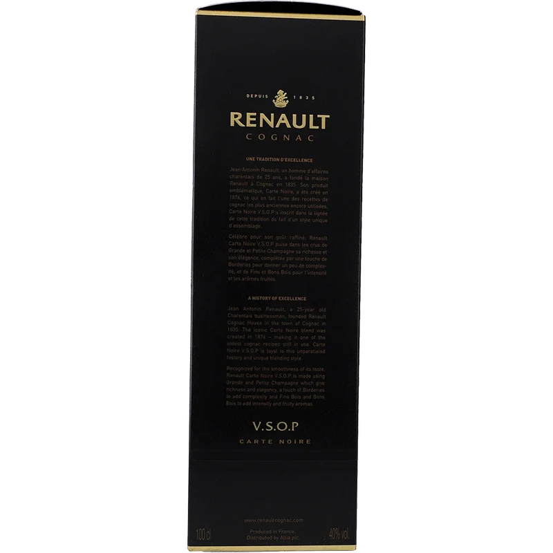 Renault Carte Noire VSOP 40 % 1L FL