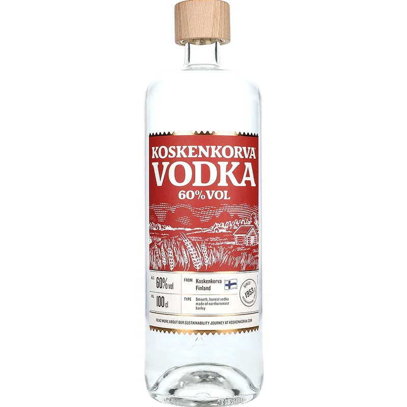 Koskenkorva Vodka 60 % 1L FL