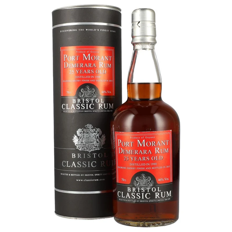 Bristol Port Morant Guyana 25YO 1990/2015 Oloroso Sherry Finish -GB- 46% 0,7L FL