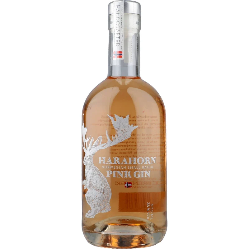 Harahorn Pink Gin 38% 0,5L FL