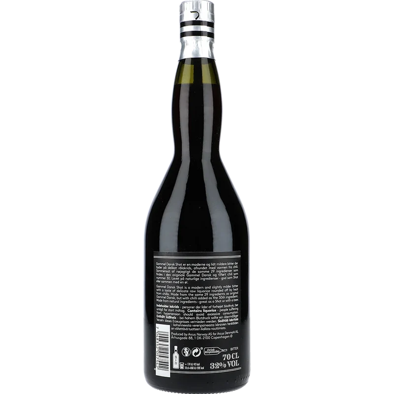Gammel Dansk Shot Chili & Lakrids Shot 32 % 0,7L FL