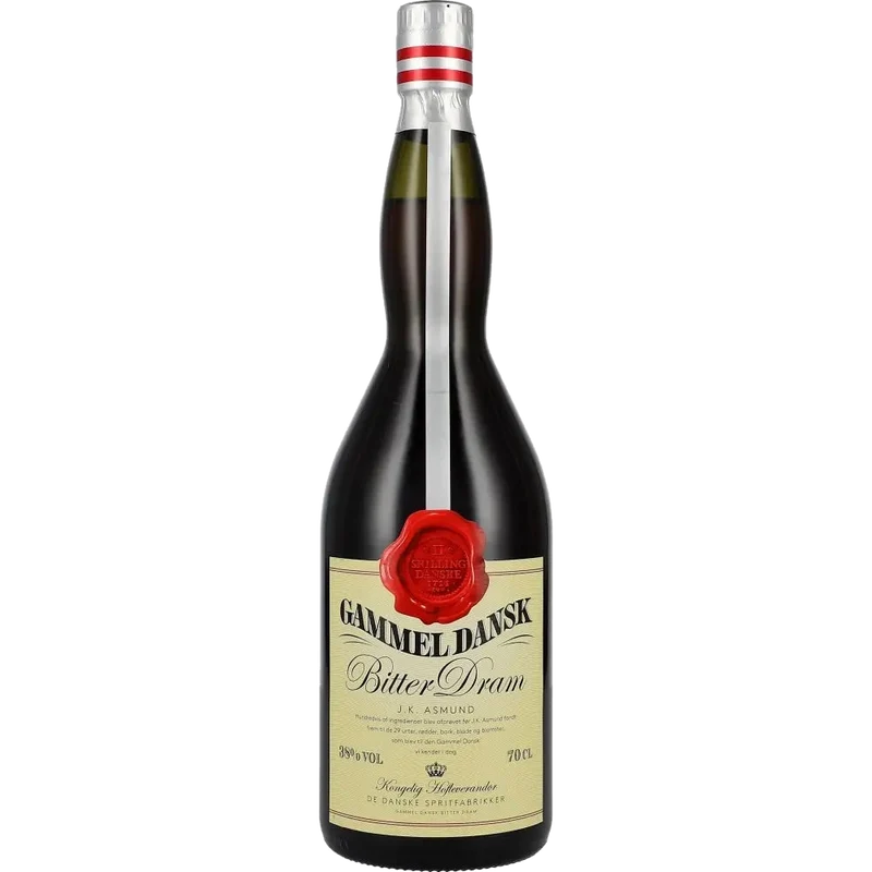 Gammel Dansk Bitter Dram 38 % 0,7L FL