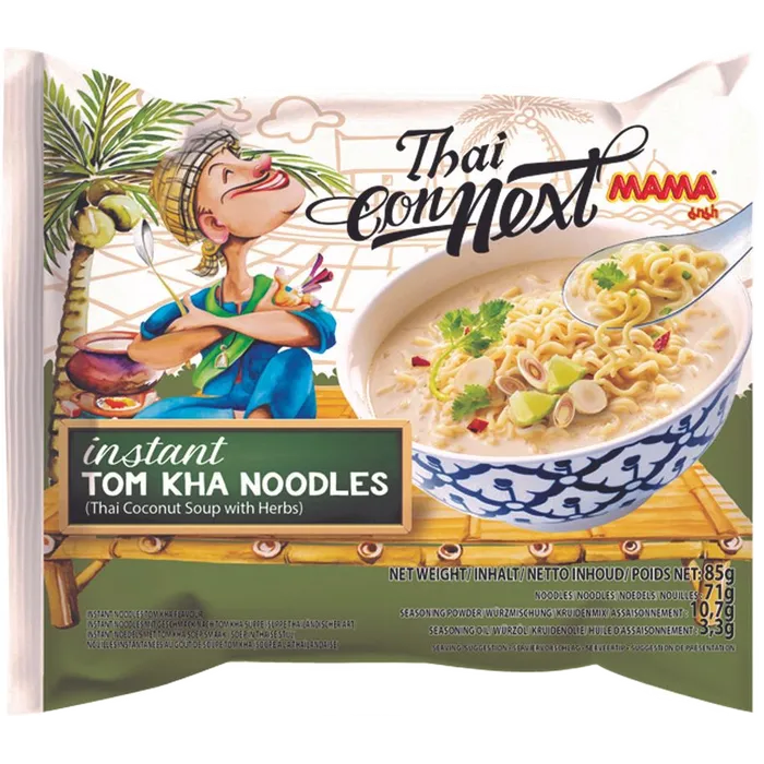 MAMA Thai Connext Tom Kha Instant Nudeln 85G Thai Coconut Noodle Soup
