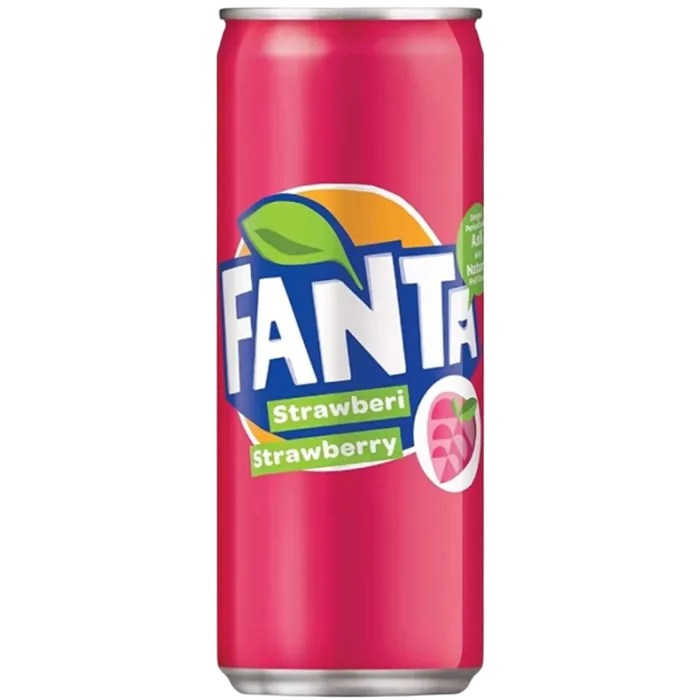 FANTA Strawberry VNM 320ML Erdbeer Erfrischungsgetränk aus Vietnam