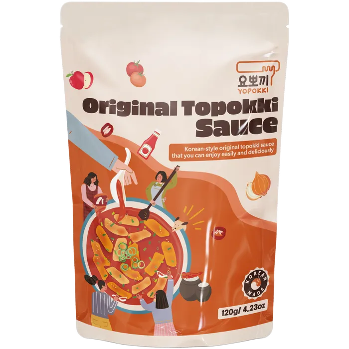 YOPOKKI Topokki Sauce Original 120G Koreanische Tteokbokki Sauce