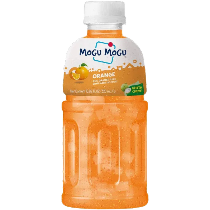 MOGU MOGU Orange 320ML Orangendrink mit Nata de Coco