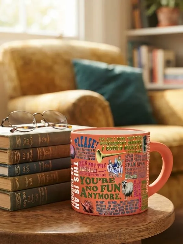 The Unemployed Philosophers Guild Monty Python Quotes Mug