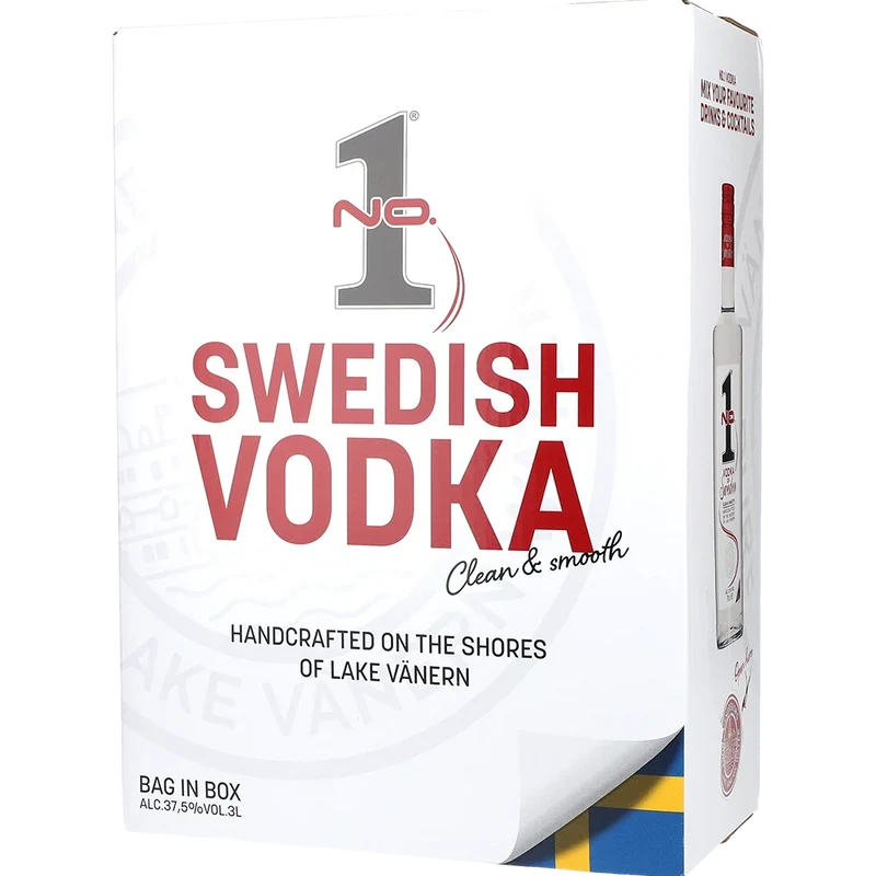 No. 1 Premium Vodka 37,5 % 3L BIB