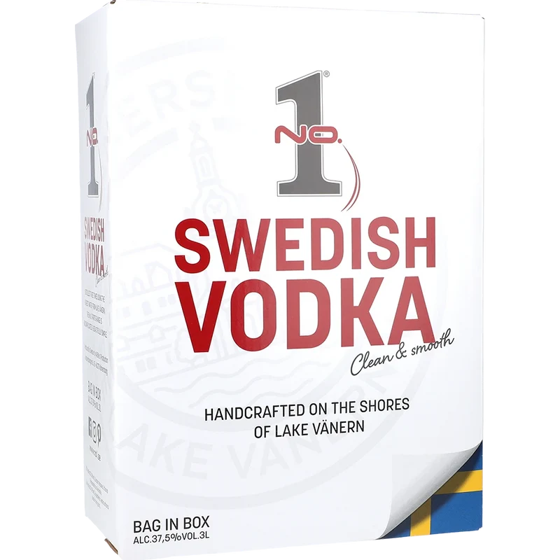 No. 1 Premium Vodka 37,5 % 3L BIB