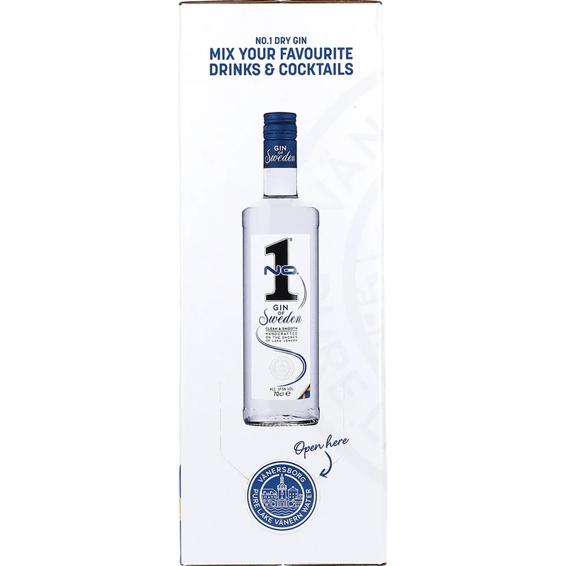 No. 1 Premium Dry Gin 37.5 % 3L BIB