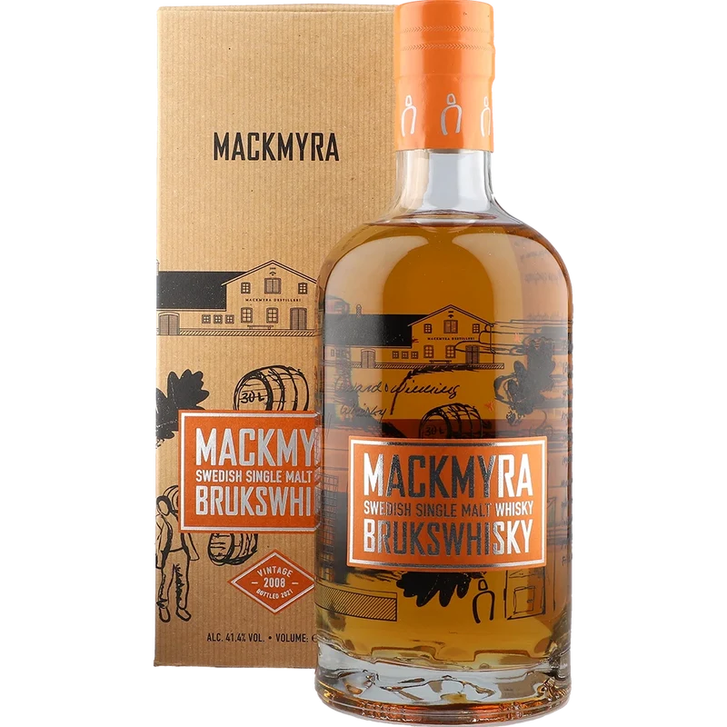 Mackmyra Brukswhisky 41.4 % 0,7L FL