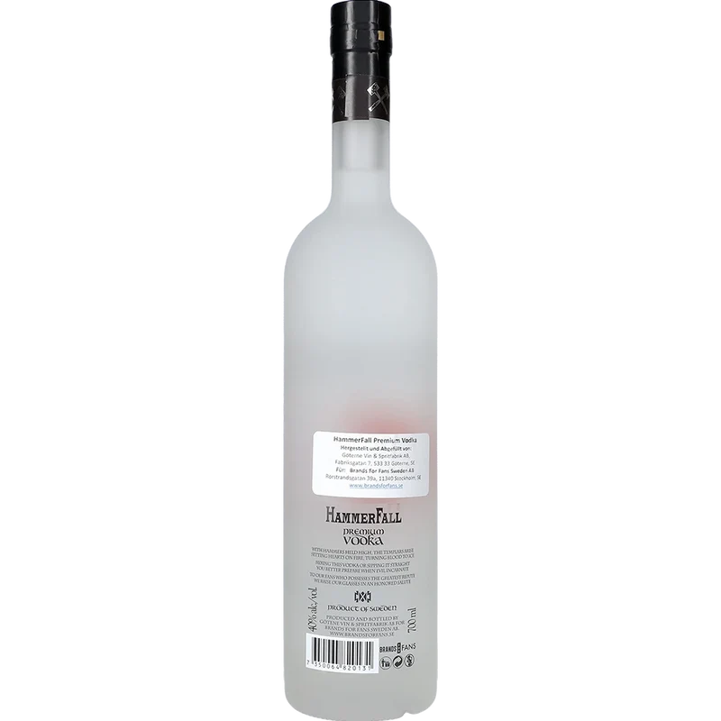 Hammerfall Premium Vodka 40 % 0,7 L