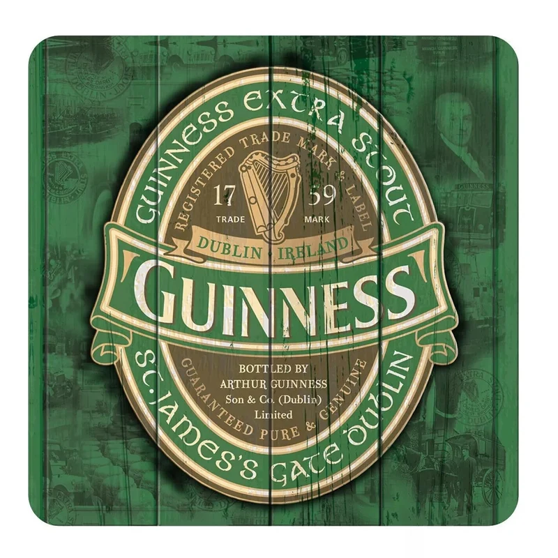 Guinness Ireland Label Coaster