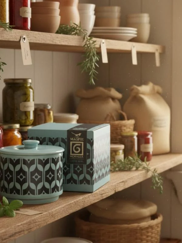 Magpie x Hornsea Lidded Bowl Heirloom
