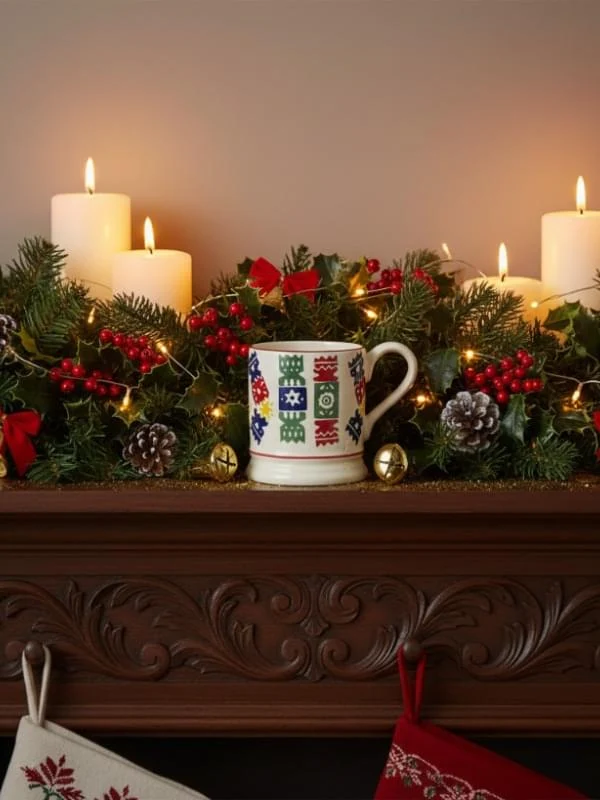 Emma Bridgewater Christmas Crackers 1/2 Pint Mug