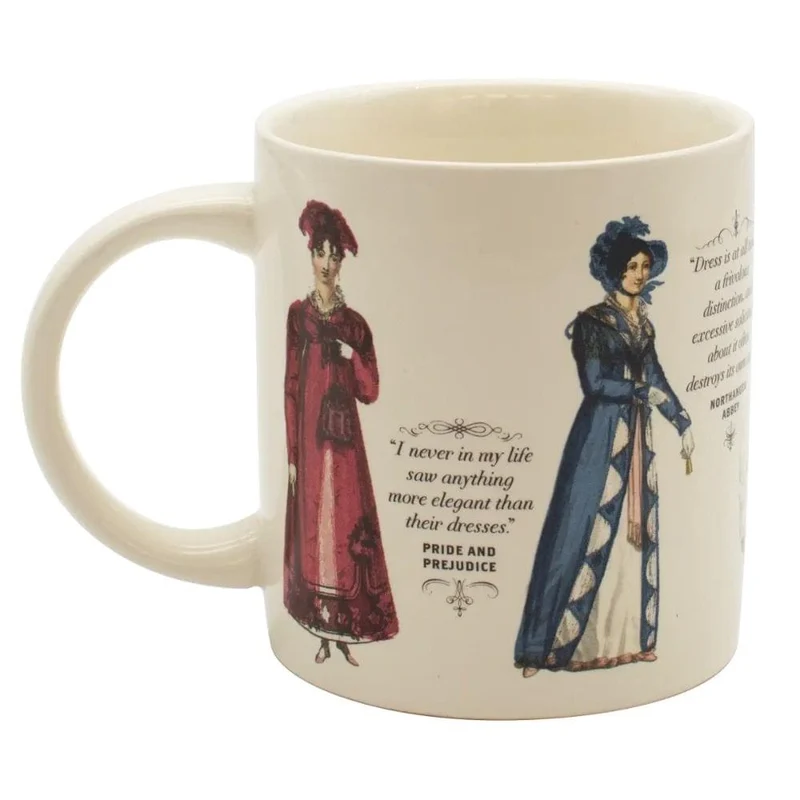 Jane Austen Regency Finery Heat-Changing Mug