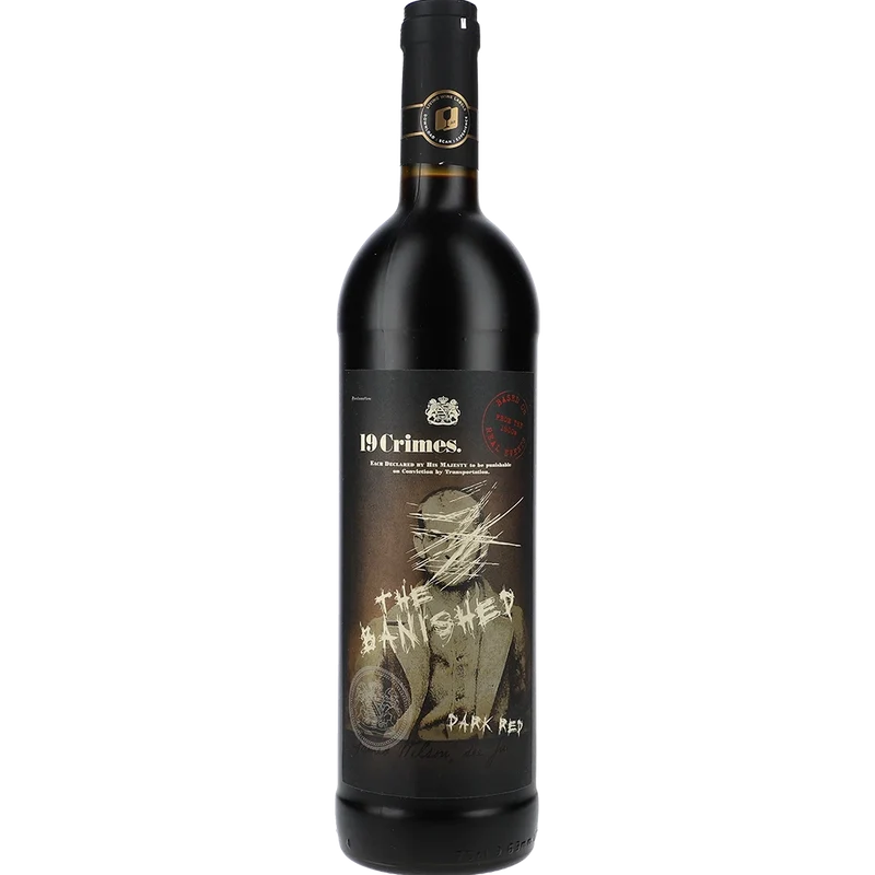 19 Crimes The Banished Dark Red 13.5 % 0,75L FL