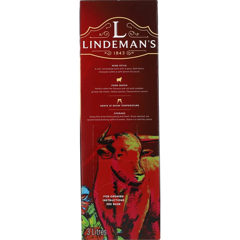 Lindeman's BIN 45 Cabernet Sauvignon 13.5 % 3L BIB