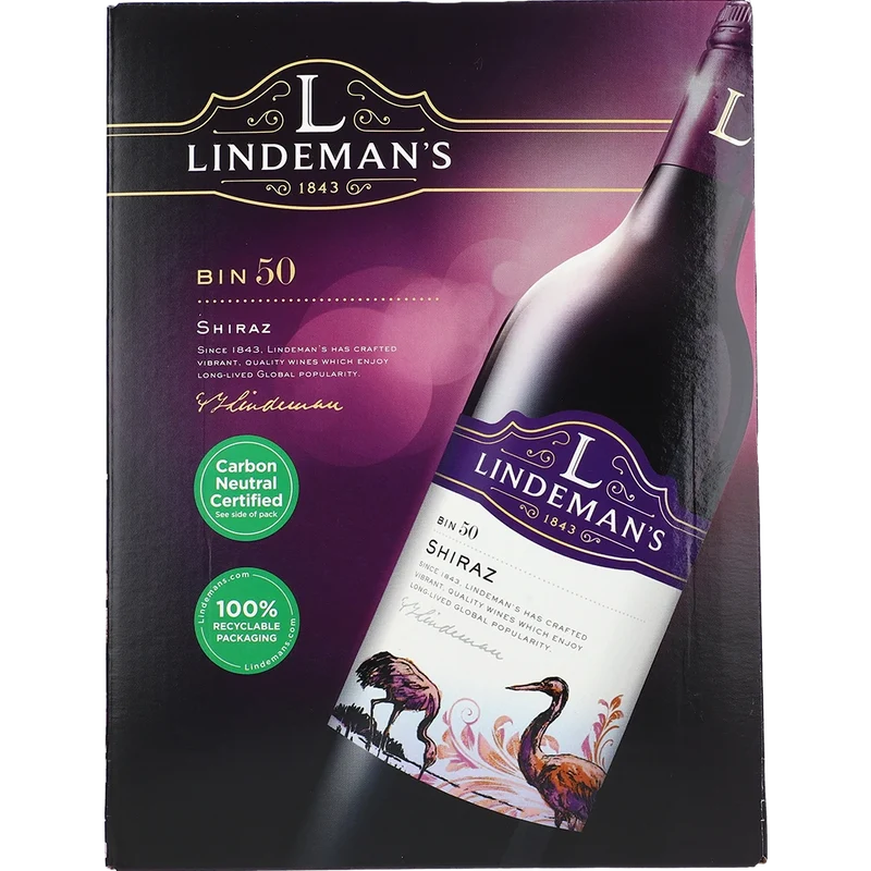 Lindeman's BIN 50 Shiraz 13,5 % 3L BIB