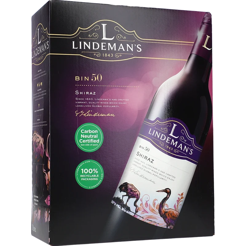 Lindeman's BIN 50 Shiraz 13,5 % 3L BIB