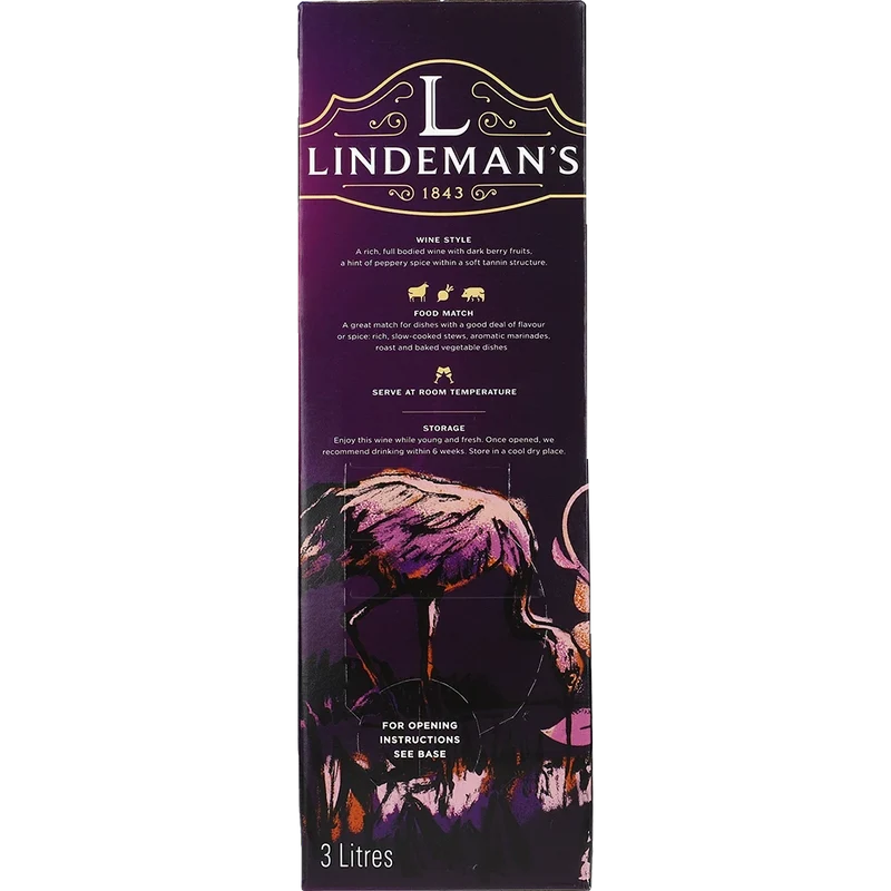 Lindeman's BIN 50 Shiraz 13,5 % 3L BIB