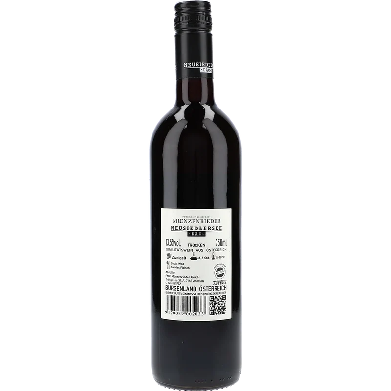PMC Münzenrieder Neusiedlersee DAC 13,5 % 0,75L FL