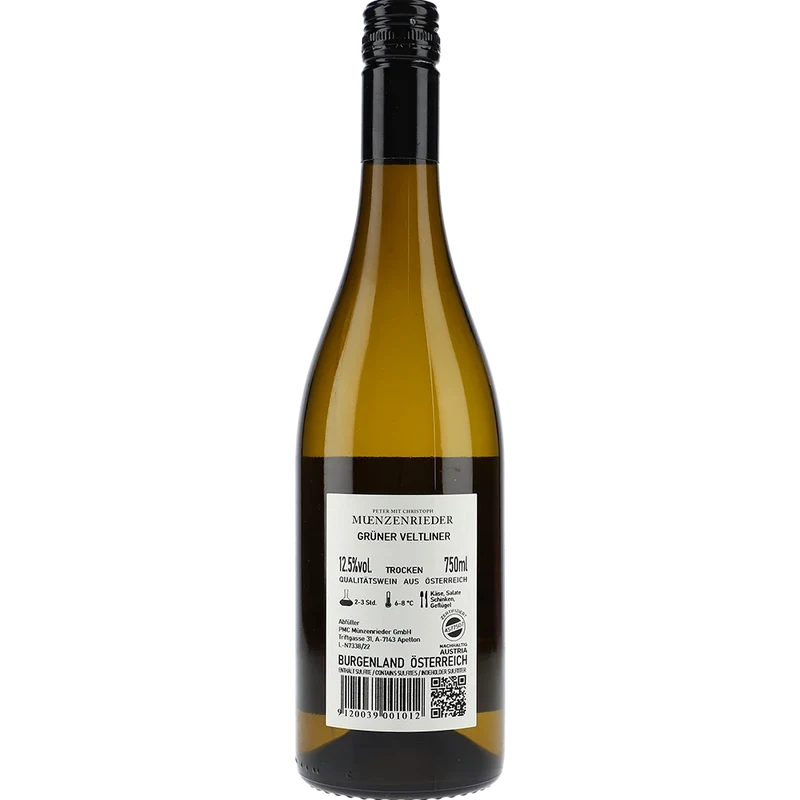 PMC Münzenrieder Grüner Veltliner 12,5 % 0,75L FL