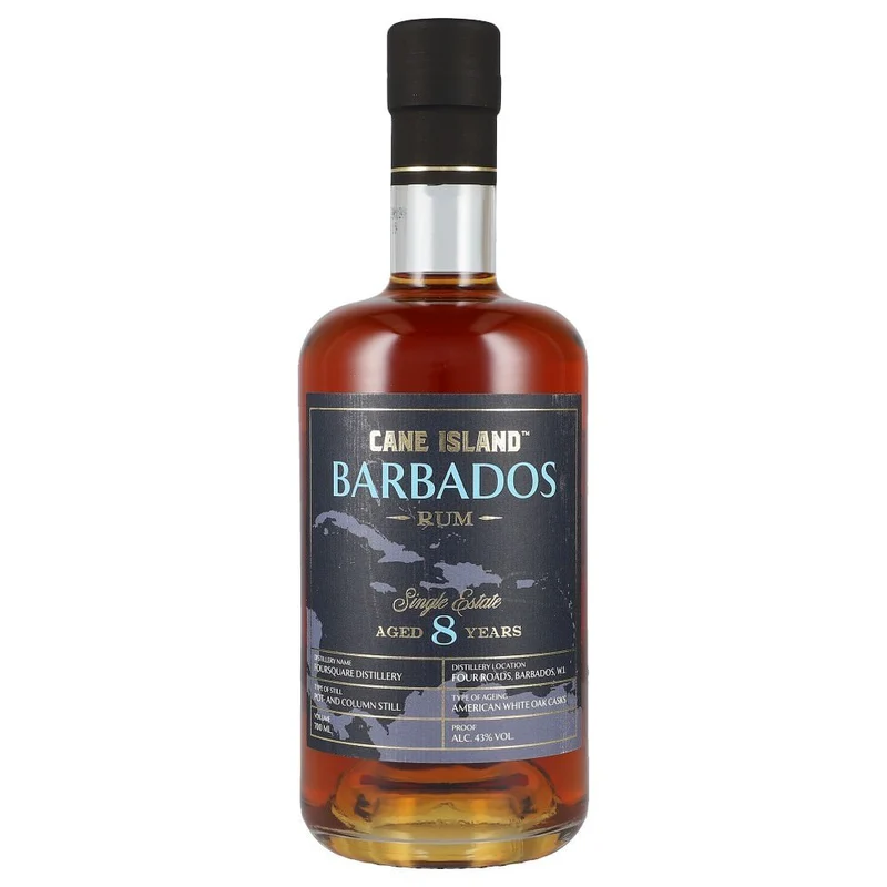 Cane Island Barbados Single Estate Rum 8YO 43% 0,7L FL