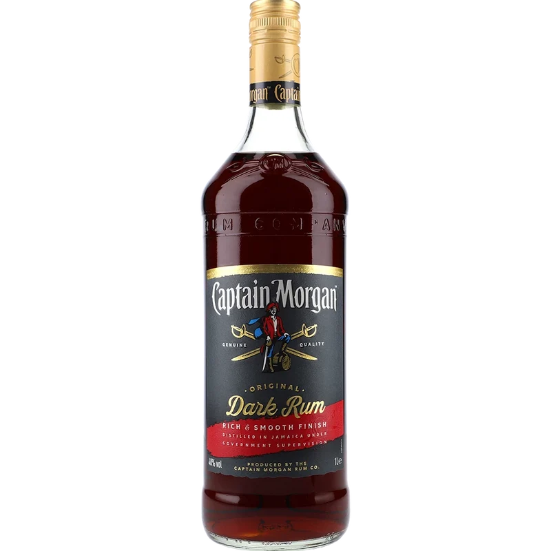 Captain Morgan Dark Rum 40 % 1L FL